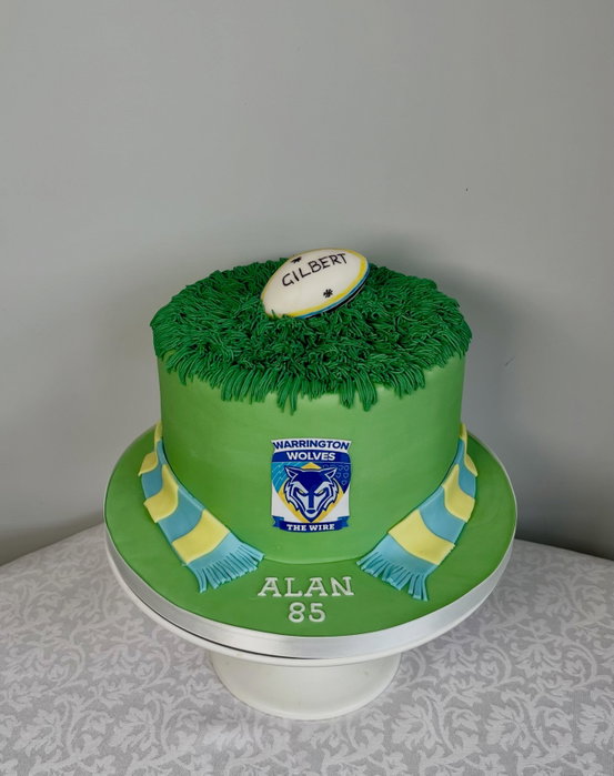 Wolves cakes are always popular 🏉🩵💛