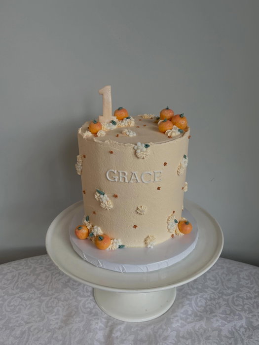 Pretty as a peach 🍑 for Grace