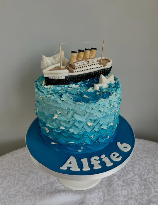 Titanic scene for Alfie at the weekend 🛳️🌊🧊🛟