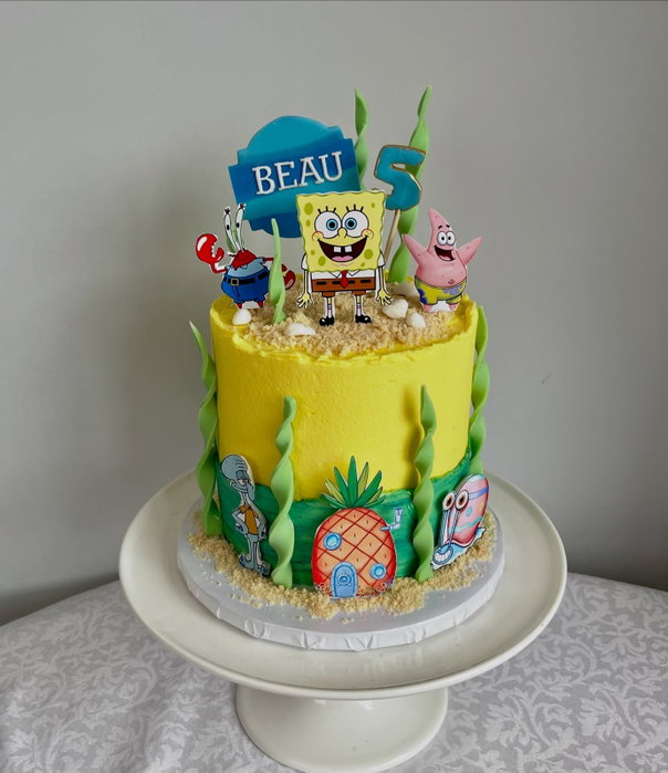 Who lives in a pineapple under the sea … SpongeBob Square pants 😀