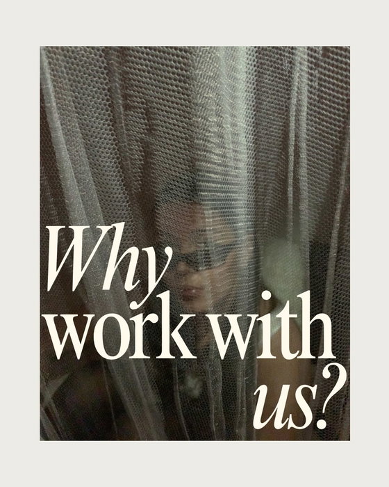 Why work with us?

💌 Enquiries via DM or email.