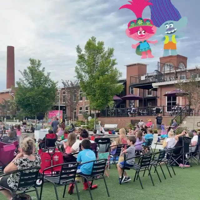 @themillonetowah hosting Trolls on the Green Lawn.