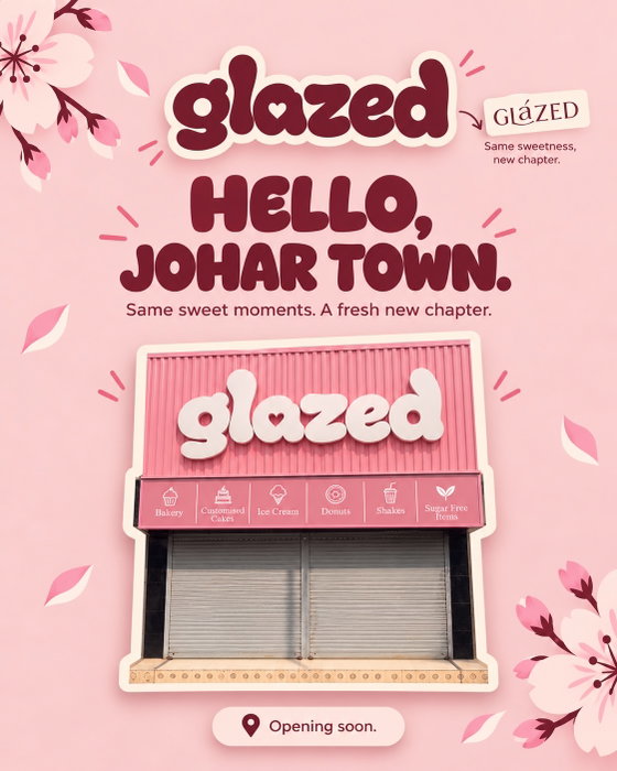 New neighbourhood. New look. Same sweet obsession. 💗