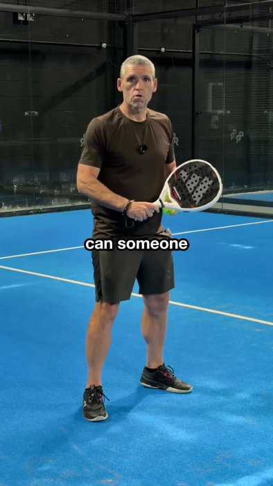 How to volley properly in padel⚡️