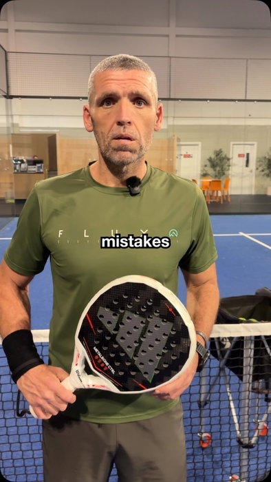 Avoid these beginner mistakes in padel. 🛑 #padel