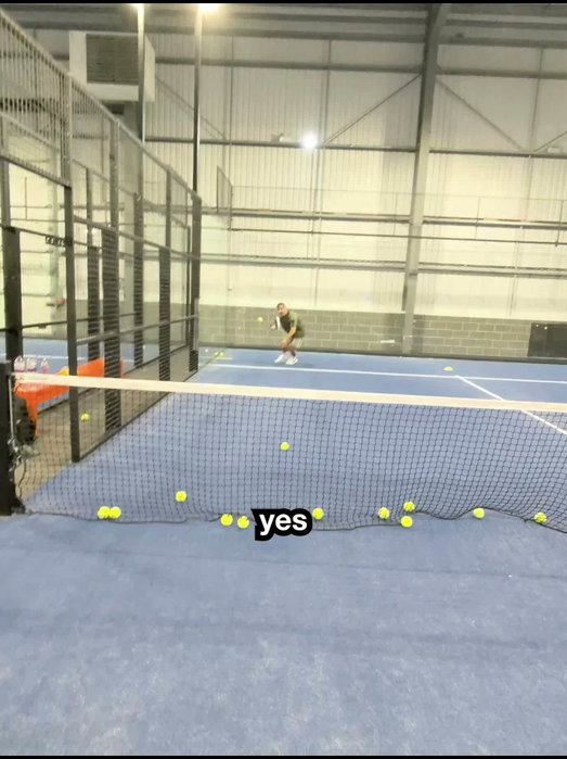 POV: Learning to play off the back glass 🎾