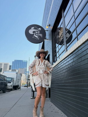 Had a great time at @broken_bow_denver
Jumpsuit: @dameandmaiden