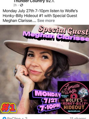 So excited to be on @lynettewolfemusic ‘s podcast tonight!! I hope you’ll take a listen 😊