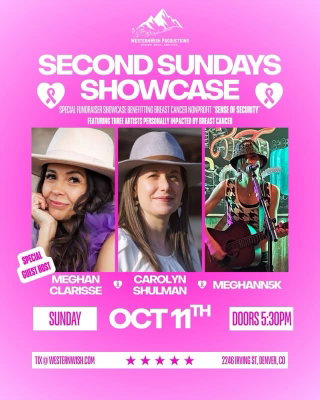 Do you have your ticket yet? I hope you’ll join us!! @carolynshulmanmusic @meghann5k @sophiewestmusic @westernwishproduc