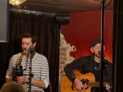 These two though! @scottfowlermusic @matthewglazier @broadwayroxy