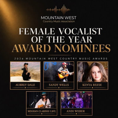 Thank you Mountain West Country Music Association !!!

@sandywellsmusic @kenyareesemusic @andiweber @ryanchrys @rachelle