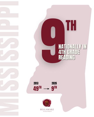 Mississippi’s greatest investment is in its people. In 2013, Mississippi fourth graders ranked 49th in the nation in re