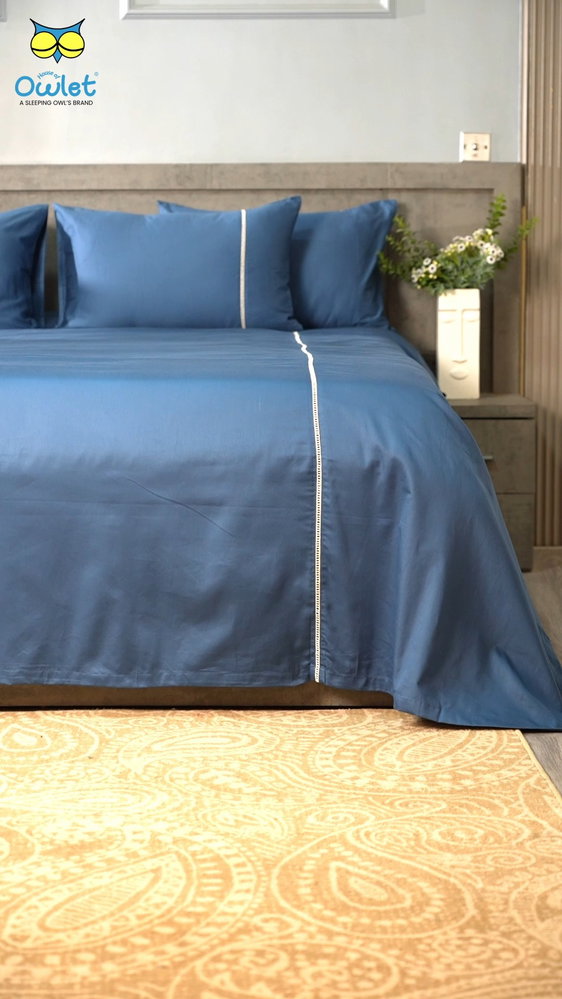✨ Laceframe Collection
Simple. Elegant. Timeless. 💚💙

Meet our Laceframe Collection — crafted in luxurious 400TC cotton with delicate lace detailing that adds a refined touch to your bedroom.

Because sometimes, the little details make the biggest difference. 🛏️✨

Super King Size | 400TC | Premium Finish

#HouseOfOwlet #LaceframeCollection #400TCBedsheet #LuxuryBedding #CottonBedsheet #PremiumBedsheet #BedroomDecor #ElegantInteriors #LuxuryHome #BeddingCollection #HomeDecor #BedroomInspiration

400TC bedsheet, luxury cotton bedsheet, lace detail bedsheet, super king bedsheet, premium bedding, elegant bedroom décor, House of Owlet