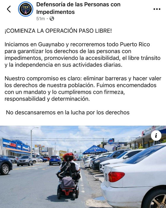 Hoy, hace apenas un rato, DPI anunció la “Operación Paso Libre” y dijo que comenzará en Guaynabo para recorrer Puerto Rico. Ahora toca conv…