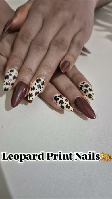 Leopard print nails are always in style🐆💅 . . . . .&hellip;