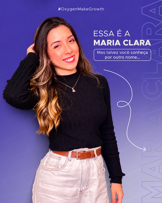 Tem gente que chega para aprender. A Clarinha chegou, aprendeu e foi além: construiu. Hoje ela completa 18 anos, e a gente comemora do jeito que só el