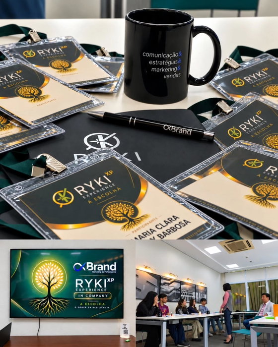 RYKI EXPERIENCE IN COMPANY. 💚 Quando sabemos aonde queremos chegar e o que desejamos alcançar, investir em preparação é ter visão de futuro. Nossos O