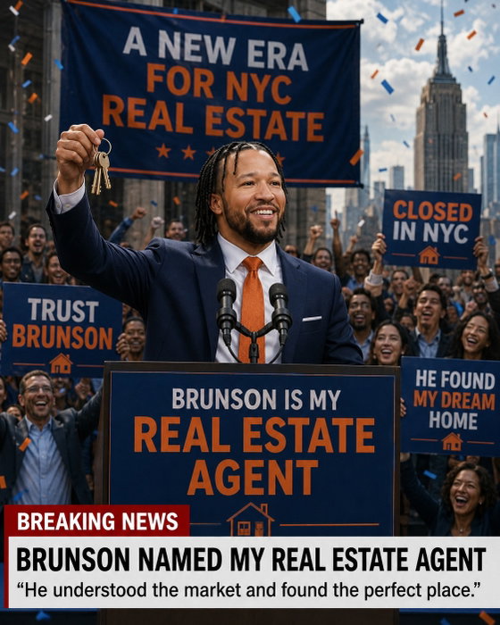Brunson: New York’s real estate agent.
Closed the biggest deal of the year. 🏆🔑