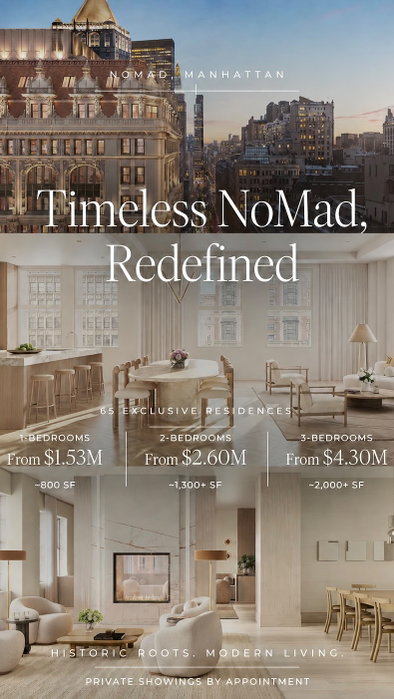 A timeless NoMad home, reimagined ✨

This new development offers a refined collection of one- to three-bedroom residence