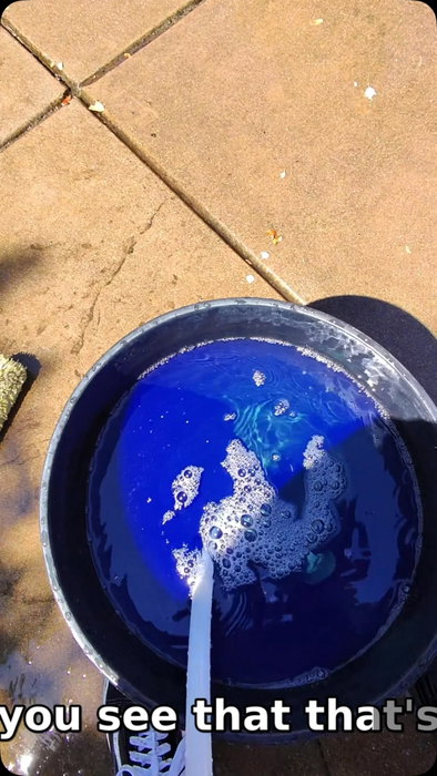 This secret cleaning mixture makes solar panel cleaning look effortless 💪 SH, surfactant, and a little something extra.