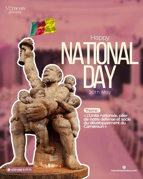 BONNE FÊTE DE L’UNITÉ NATIONALE
Chaque instant par