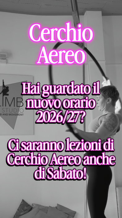 CORSO DI CERCHIO AEREO

Guarda prezzi e orari sul nostro sito
🔗Link in BIO

Follow us 🫶🏻