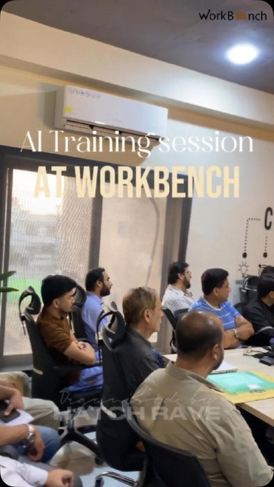 What an evening at WorkBench learning AI together.