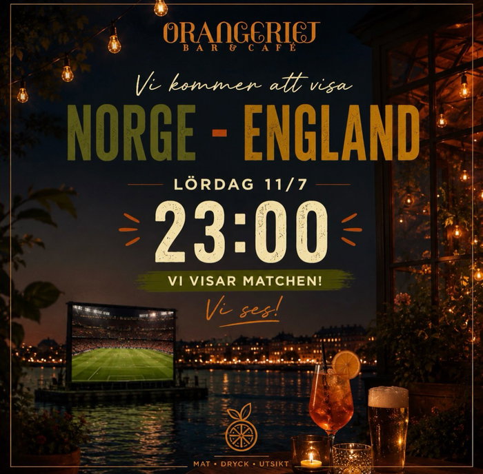 Varmt välkomna på lördag för att se matchen hos oss! Vi har drop-in, så kom i god tid för att säkra era platser.