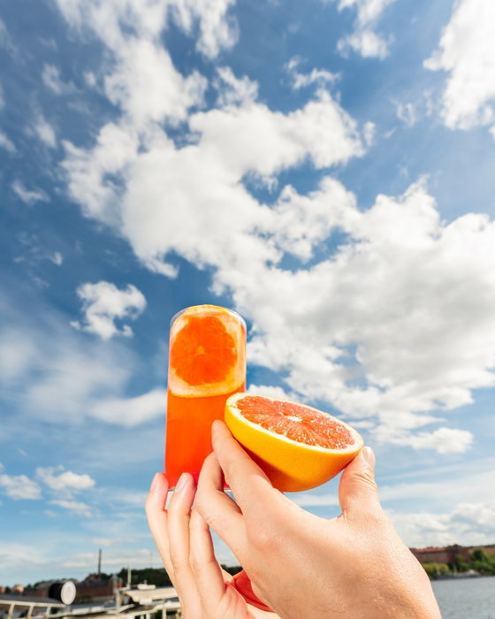 Solstrålar serveras dagligen hos oss på Orangeriet!