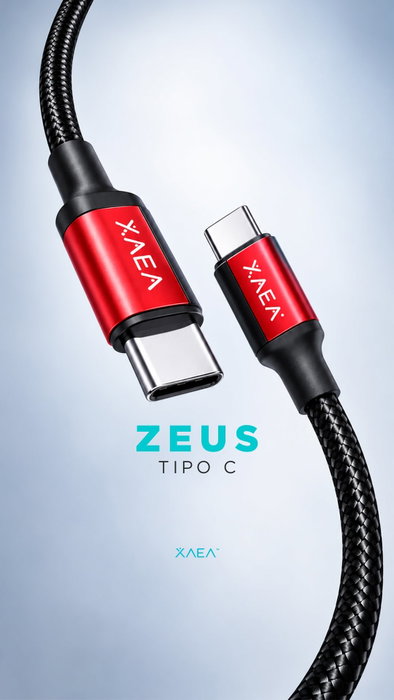 ZEUS TYPE C.

- 60W
- 110 hilos de cobre
- Tipo C a Tipo C

Potencia en seis colores:
Dorado, plata, marrón, verde, azul y rosa.