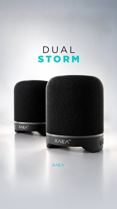 Un parlante que se adapta a cómo querés escuchar.

MODX-000P.

- Parlante doble inalámbrico
• Uso individual o simultáneo
• Batería de 1200 mAh
• 5W de potencia
• Carga Tipo-C

Disponible en negro.