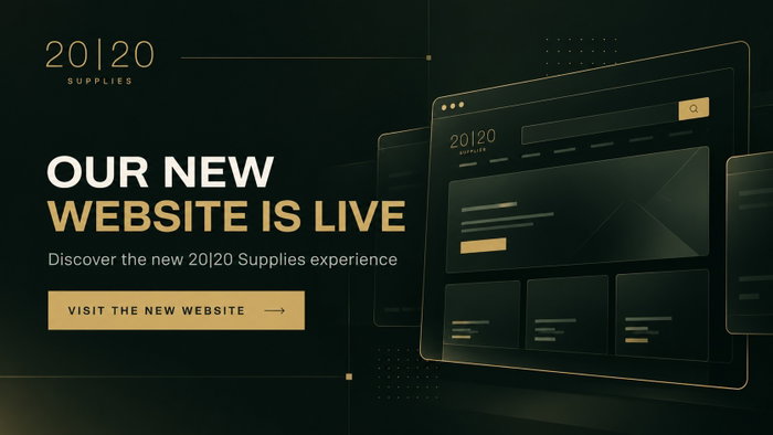 We’ve been working behind the scenes on something new.

Today, we’re proud to introduce the new 20|20 Supplies website — completely redesigned to make working with us faster, easier and better.

A fre