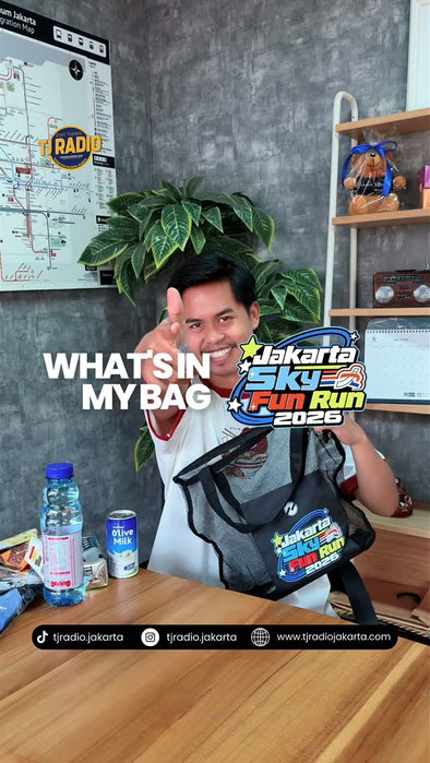 Mana suaranya yang udah ambil racepack dari @jkt_s...
