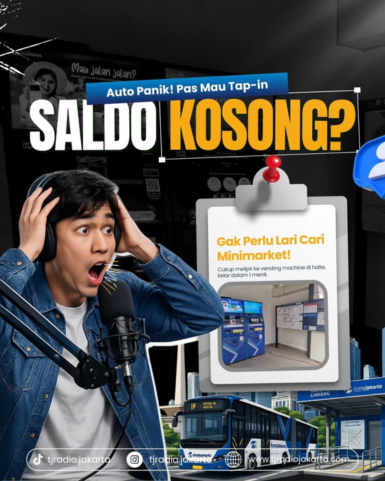 Mau tap-in eh malah saldo kosong!
No need panic Te...