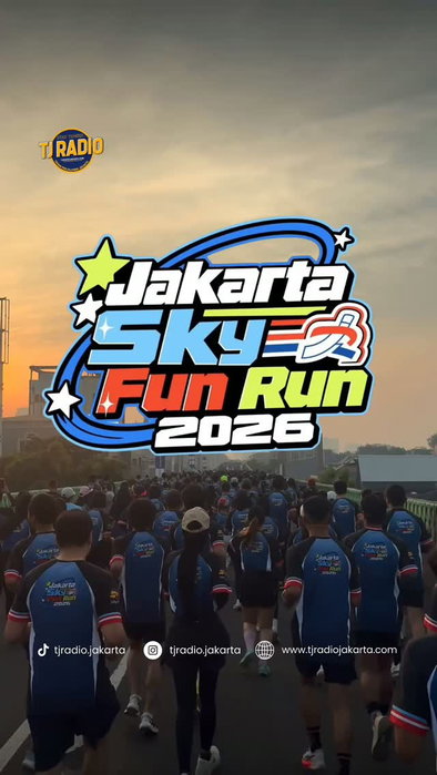 Jalur ini cuma buat kamu, Jakarta Sky Fun Run!
Tra...