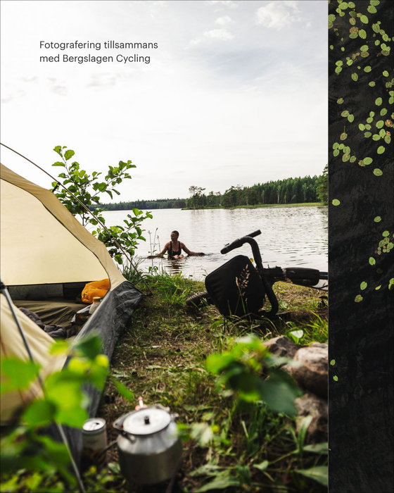 Fullpackad cykel, tält och omgivningar från sin allra bästa sida. 🚲🌲
Vi fic