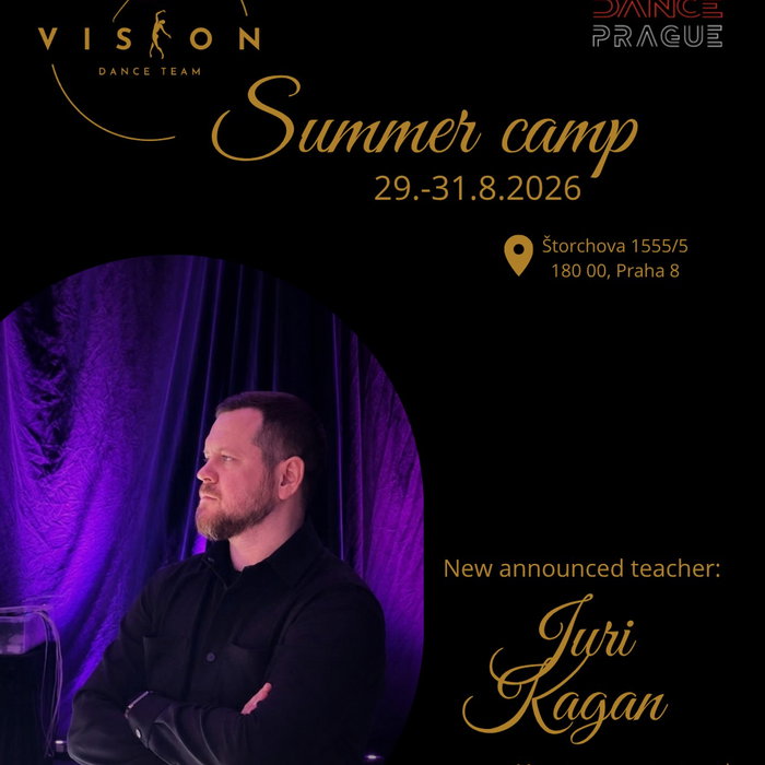 ✨NEW TEACHER ANNOUNCEMENT ✨

We’re excited to announce that Juri Kagan will be joining us at Summer Camp Prague 2026! 🔥

And we’re still no
