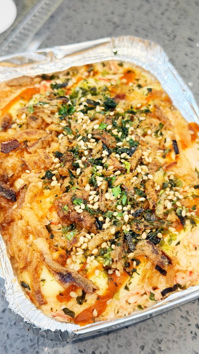Blue House Cafe on Instagram: Sushi bake at a Hawaiian-influenced cafe in San Francisco, no restaurant line required.