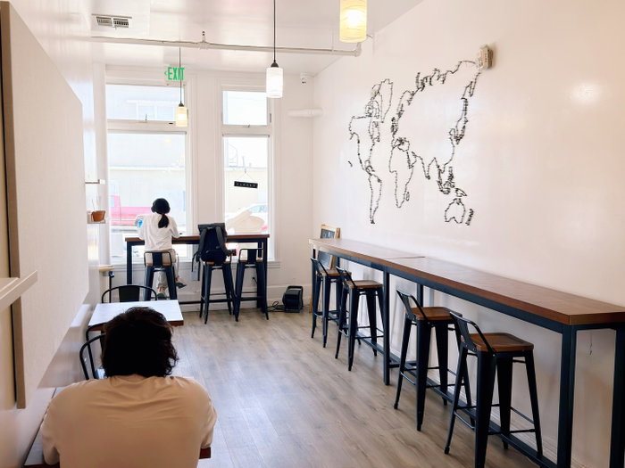 Blue House Cafe on Instagram: June fog rolls in. In here, nobody's rushing anywhere.