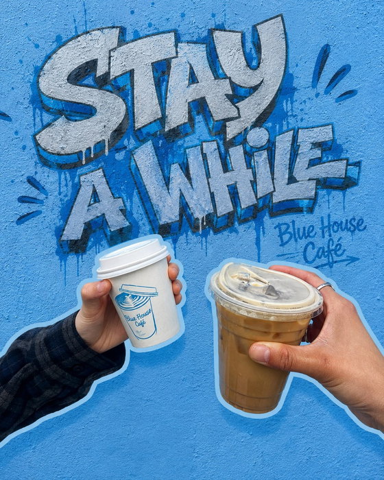 Blue House Cafe on Instagram: One's hot. One's cold. Neither one's in a hurry.