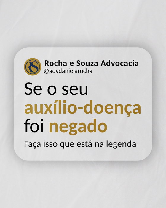 ❌🚨 Não faça um novo pedido, pois o INSS vai negar quantas vezes precisar! Aos invés disso, entre na Justiça 👇 Lá, a...