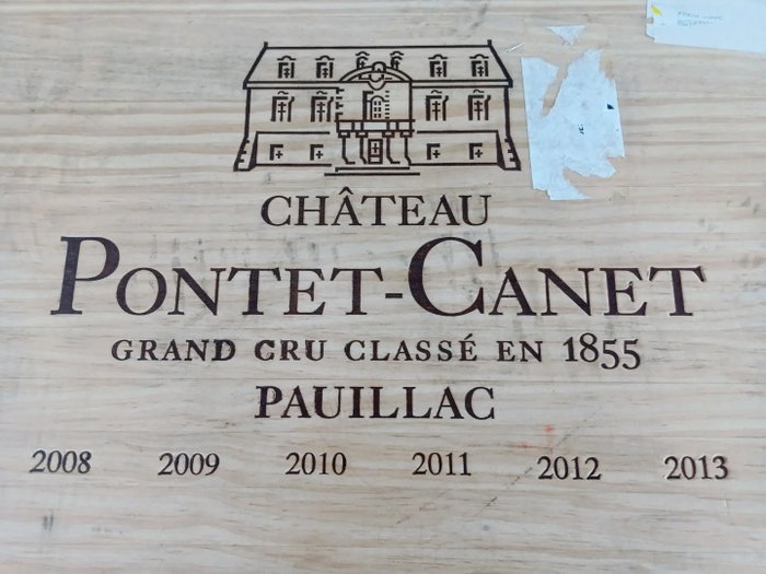 Recent tasting of Pontet Canet from 2013 back to 2008. Stand out vintages we're 2009 and 2010 both scoring 100 points wi