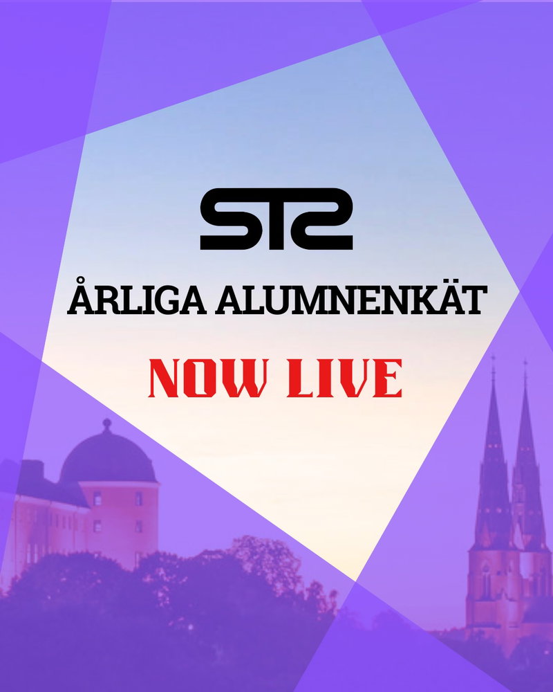 ÅRLIG ALUMNENKÄT UTE NU!
Det har äntligen blivit dags för den årliga alumnenkäten där vi samlar in värdefull information om livet som STS-alumn på arbetsmarknaden. Enkäten riktar sig till dig som inte längre studerar och tar några minuter att fylla i.
Du hittar länk till enkäten i bion.
Ditt enkätsvar är av stor betydelse för alumnföreningens möjlighet att sammanställa relevant statistik om STS-alumner för både studenter och alumner. Vi tackar dig i förväg för att du tar dig tid att bidra!