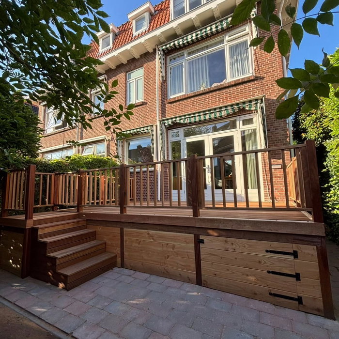 Altijd fijn om weer terug te mogen komen voor een vervolgopdracht. Een aantal maanden geleden een heel mooi terras mo...