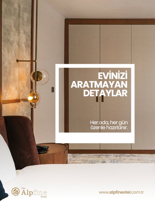 Rahatlık bazen büyük şeylerde değil, detaylarda saklıdır.

Sometimes comfort isn't found in the big things, but in the d