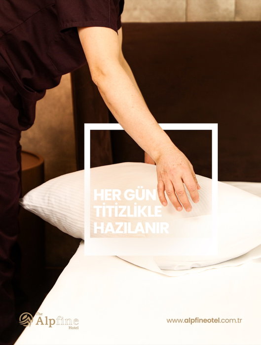 Her gün aynı özen, aynı titizlik.

Çünkü iyi bir konaklama yalnızca misafir geldiğinde değil, hazırlık aşamasında başlar