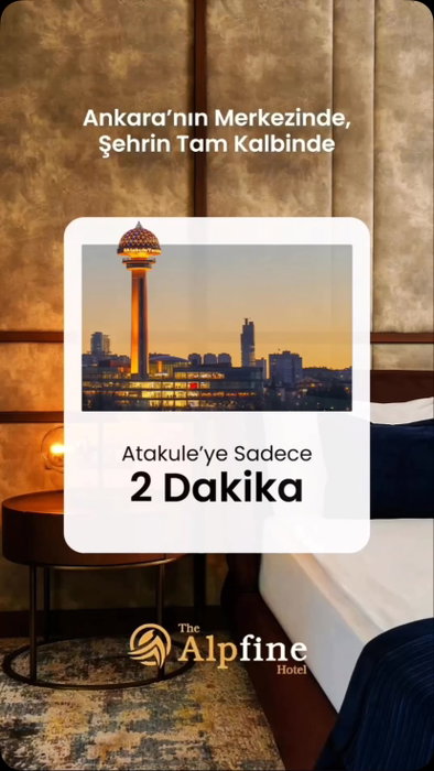 Ankara’yı keşfetmek hiç bu kadar kolay olmamıştı! 📍✨

Şehrin tam kalbinde, tüm yolların kesiştiği yerdeyiz. İster iş se
