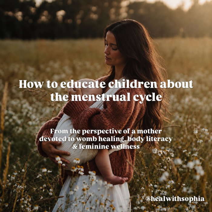 My 9-year-old son already knows the seasons of the menstrual cycle. He knows when I’m bleeding. He understands why energ