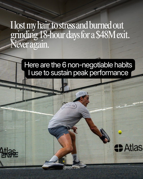 The busier I get, the more non-negotiable my...