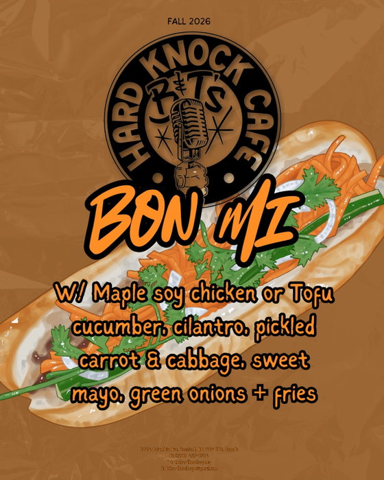 Have you had a chance to try this fresh menu item?? 🥖🐓🥬

#bahmi #bntshardknockcafe #rossland #kootenays 

Mon - Closed
Tues - 8 am - Late!
Wed -  8 am - Late!
Thurs - 8 am - Late!
Fri - 8 am - Late!
Sat - 8 am - Late!
Sun - 8 am - 8 pm